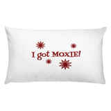 white 20x18 pillow - I got moxie
