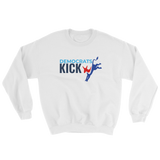 Democrats Kick A - white Sweatshirt