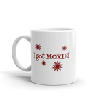 white 11oz coffee mug - I got moxie