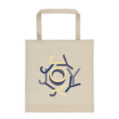 Surrounded by Joy - canvas tote bag