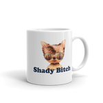 shady bitch dog logo - 11oz coffee mug